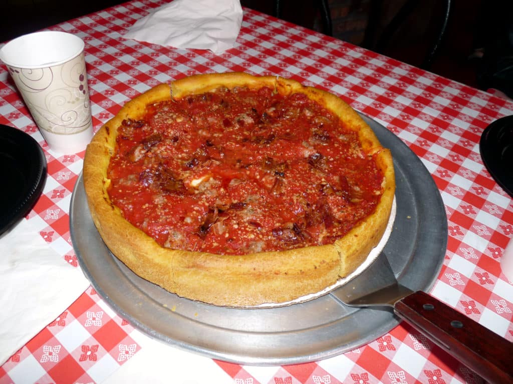 deep dish pizza chicago