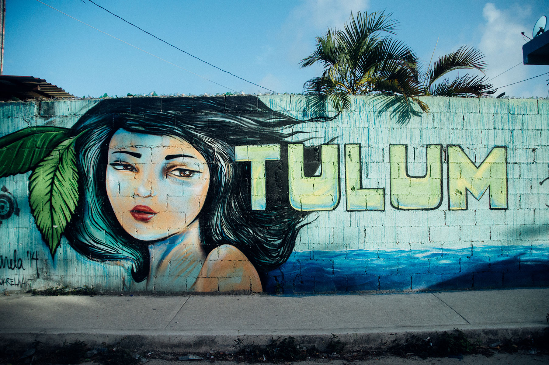 Tulum street art blog voyages