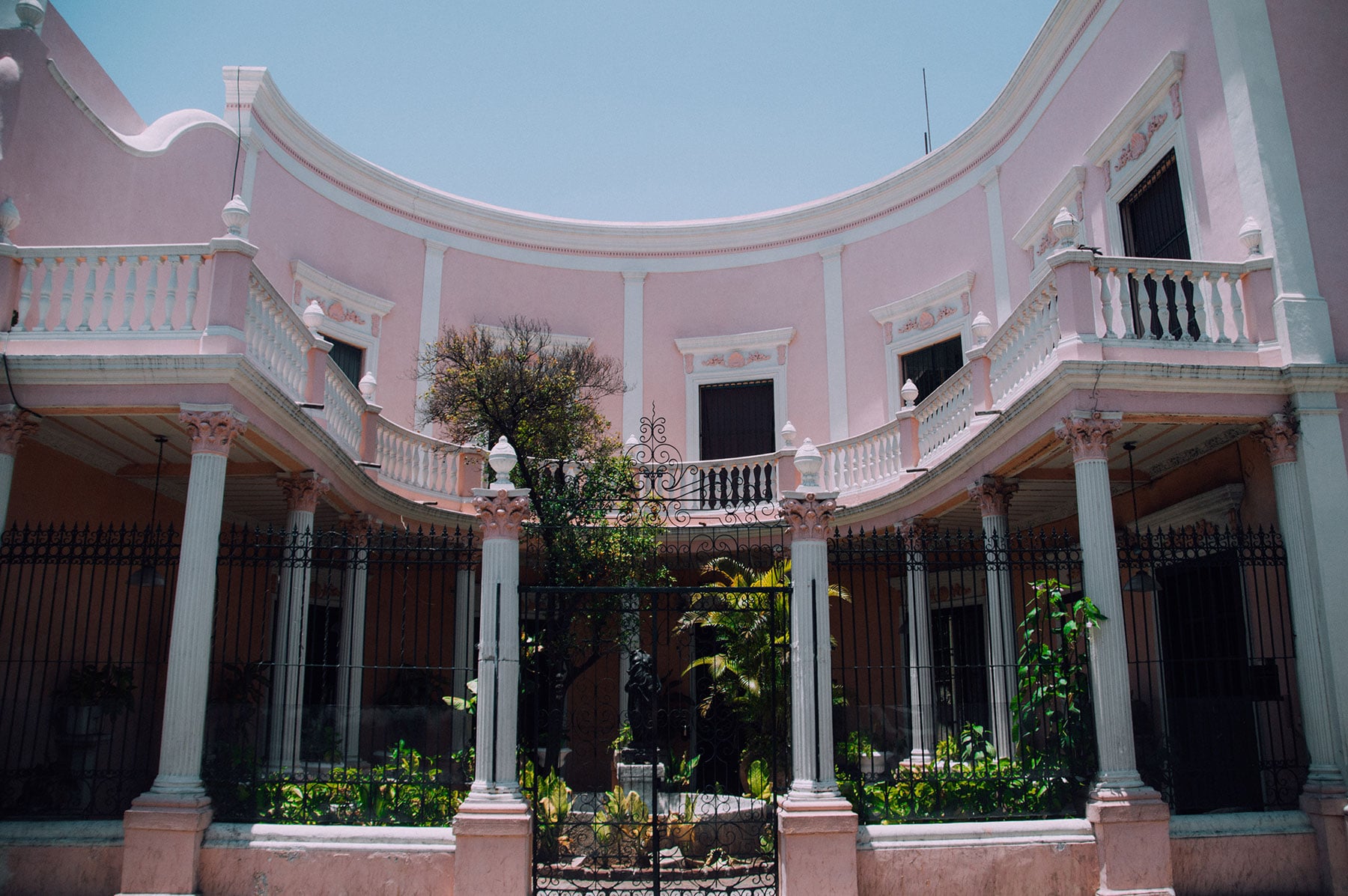 maison colorée Mérida