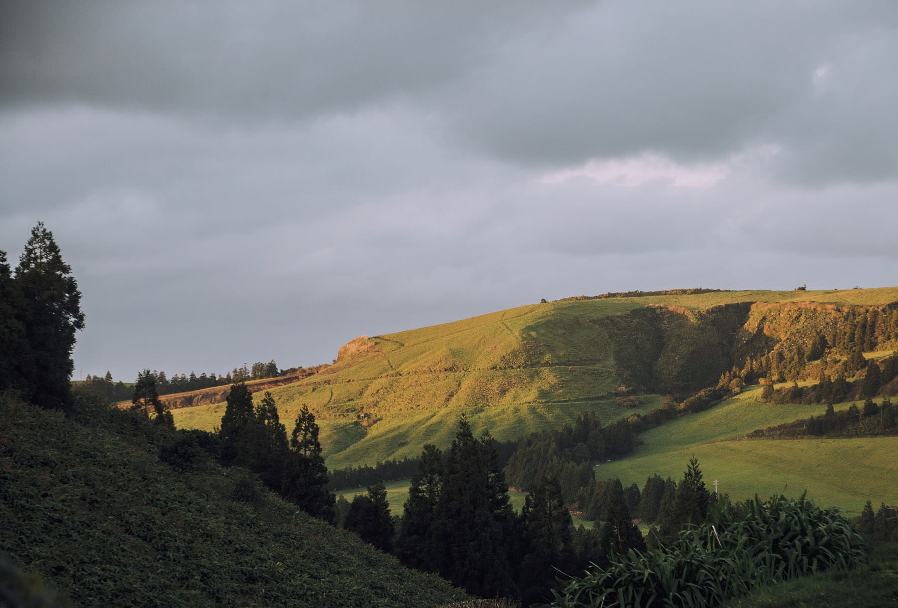 Açores paysage vallée